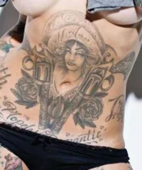 Înțeles tatuaje „gun“
