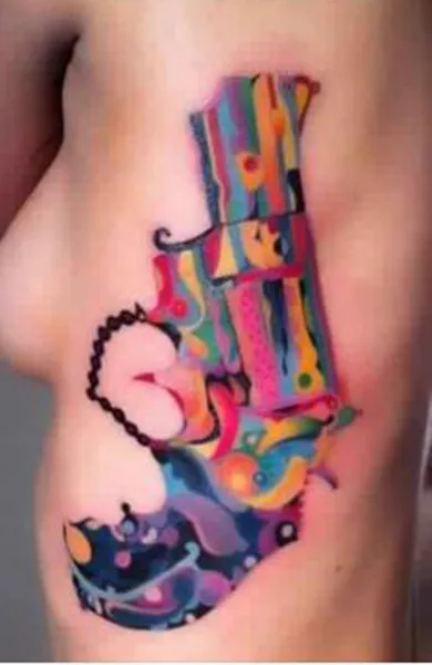 Înțeles pistol tatuaj