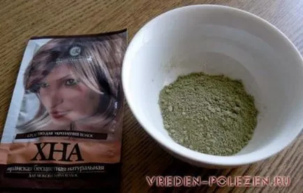 henna Incolor pentru păr