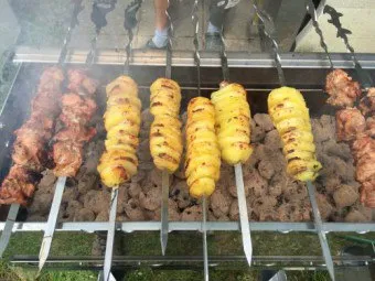 Ce se va ajunge la un shish kebab