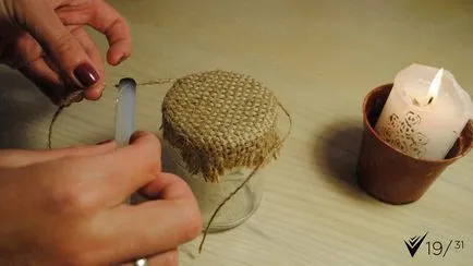 Cum de a decora un borcan de sticlă Cum de a decora un borcan de sticlă
