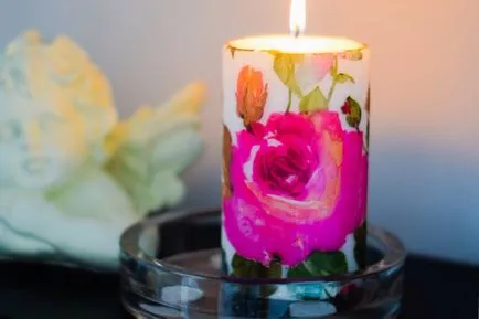 Cum de a decora o lumânare