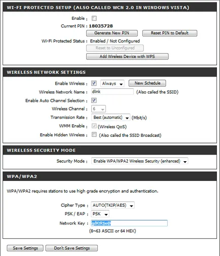 Cum de a schimba parola WiFi d link-ul dvs.