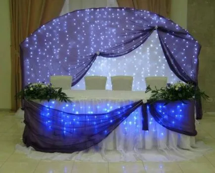 Nunta sala de țesături decor