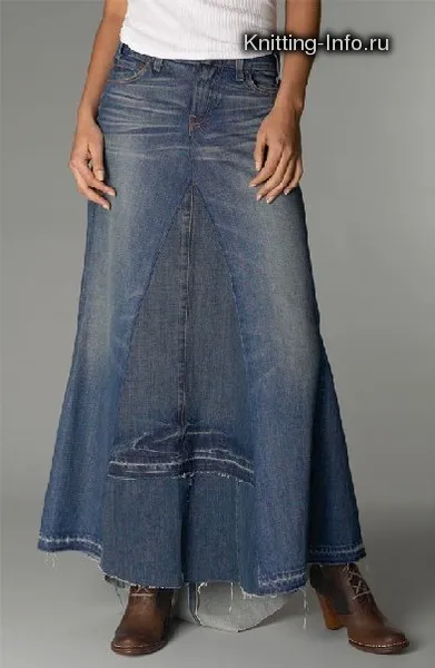 Cum de a prelungi blugi fusta