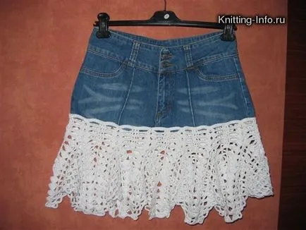 Cum de a prelungi blugi fusta