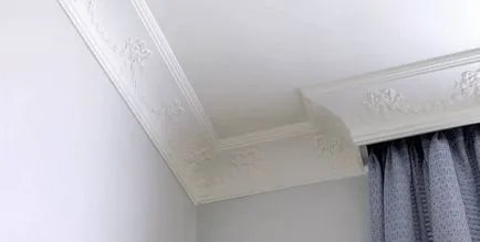 Cum să clei muluri tavane din colțuri Cum să clei muluri tavane din colțuri