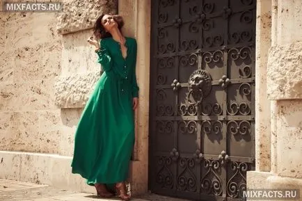 Ce să poarte o rochie verde Ce să poarte o rochie verde