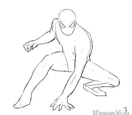 Cum să atragă Spiderman