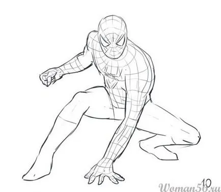 Cum să atragă Spiderman