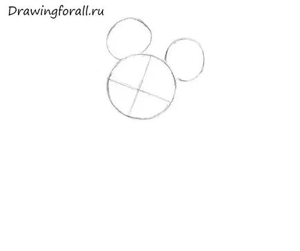 Cum să atragă Mickey Mouse