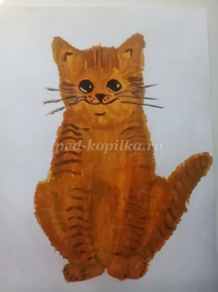 Cum să învețe să atragă un pisoi Cum să învețe să atragă un pisoi