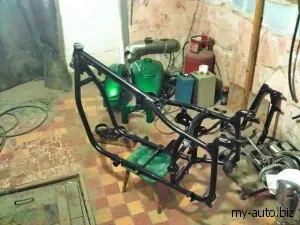 Vopseaua motocicleta