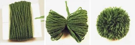 Cum de a face POM-POMS din fire Cum de a face POM-POMS din fire