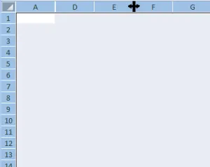 Cum de a ascunde celulele în Excel