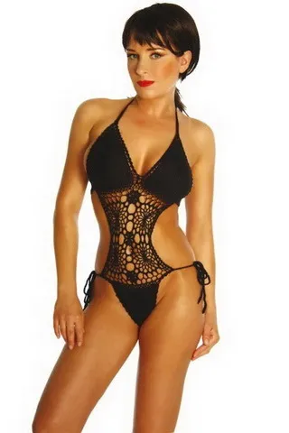 Ca tricot de circuit cu cârlig de costume de baie Ca tricot de circuit cu cârlig de costume de baie