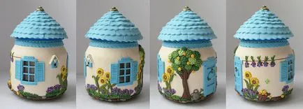 Cum de a decora un borcan de sticlă Cum de a decora un borcan de sticlă