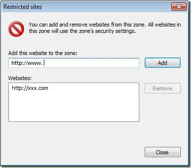 Cum de a bloca browser-ul