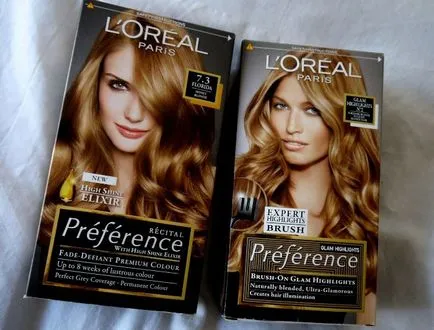 L'Oreal culoarea de colorare a părului L'Oreal culoarea de colorare a părului