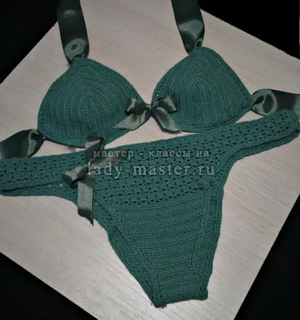 Ca tricot de circuit cu cârlig de costume de baie