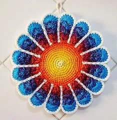 Potholders model cu propriile sale mâini