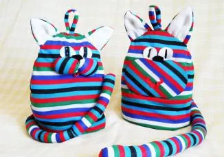 Potholders model cu propriile sale mâini