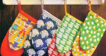 Potholders model cu propriile sale mâini