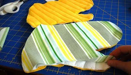 Potholders model cu propriile sale mâini