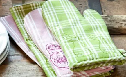 Potholders model cu propriile sale mâini