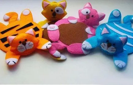 Potholders model cu propriile sale mâini