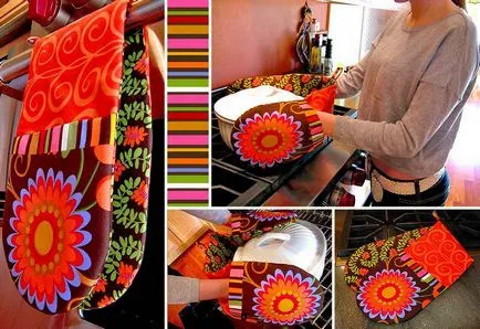 Potholders model cu propriile sale mâini Potholders model cu propriile sale mâini