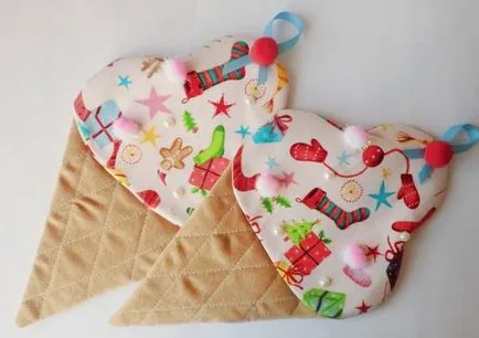 Potholders model cu propriile sale mâini Potholders model cu propriile sale mâini