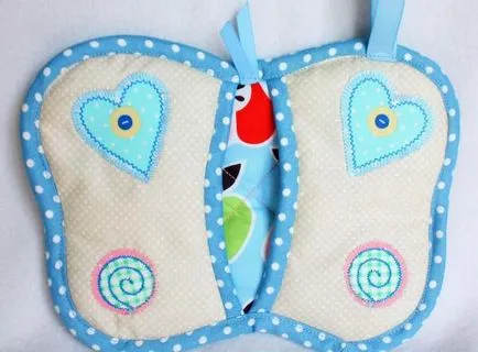 Potholders model cu propriile sale mâini