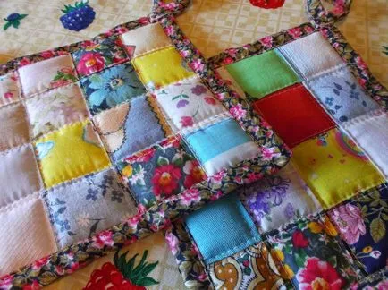Potholders model cu propriile sale mâini Potholders model cu propriile sale mâini