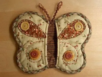 Potholders model cu propriile sale mâini