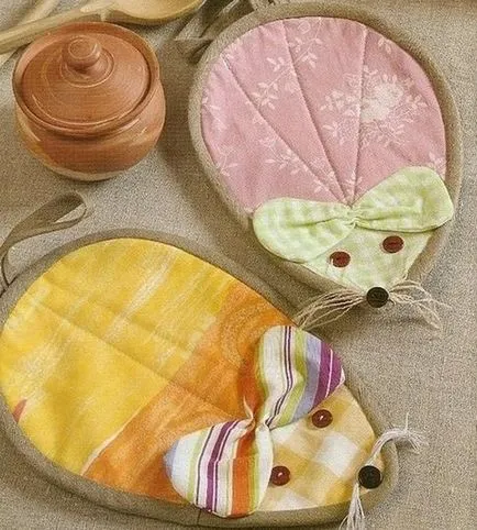 Potholders model cu propriile sale mâini Potholders model cu propriile sale mâini