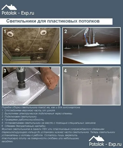 Cum la tavan în baie Cum la tavan în baie