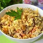 Salata cu cartofi și morcovi