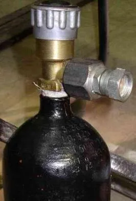 Cum se umple dioxidul de carbon