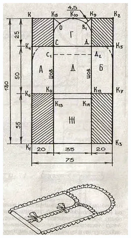 Cum să coase plicul cu mâinile