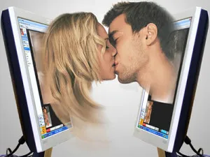 Ca o fată pe Skype