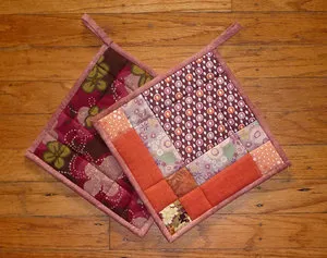Potholders model cu propriile sale mâini