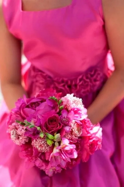 Nunta in fuchsia