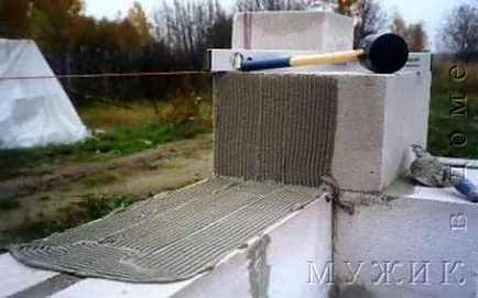 Cum să se stabilească în blocul de spumă Cum să se stabilească în blocul de spumă