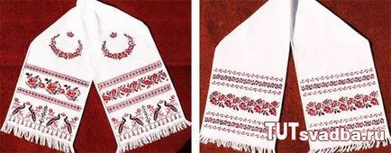 Prosoape pentru nunta cu propriile lor mâini