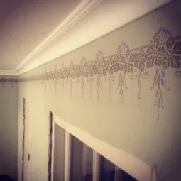 Stencil pentru tencuieli decorative Stencil pentru tencuieli decorative
