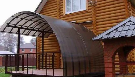 Veranda policarbonat mâinile proprii Veranda policarbonat mâinile proprii