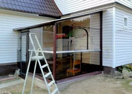 Veranda policarbonat mâinile proprii