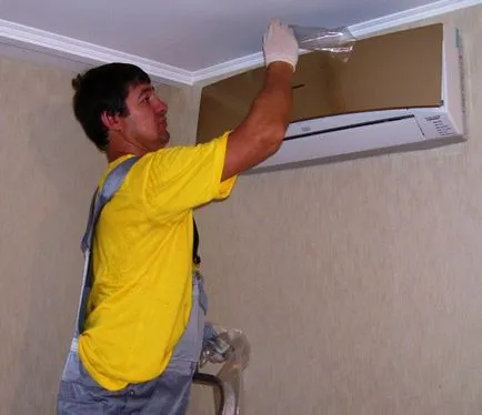 Cum se instalează instalația de aer condiționat în apartament Cum se instalează instalația de aer condiționat în apartament