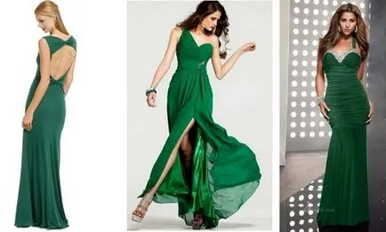 Ce să poarte o rochie verde